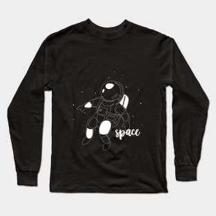 falling in space Long Sleeve T-Shirt